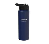 Horses My Riding Therapy - Divertido dicho amante de los caballos Stainless Steel Insulated Water Bottle