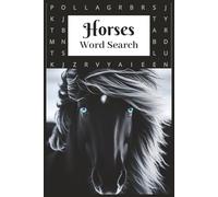 Horses Word Search: Gallop & Gaze, A Gentle Brain Workout for Horse Lover | 50+ Horse-Themed Word Search Puzzles| A Great Gift for Teens, Adults & Seniors