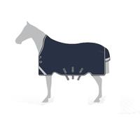 HORSEWARE IRELAND Amigo Bravo 12 Wug 0g, color: azul marino/gris titanio y plata, tamaño: 81 (AARW71-BJI0-81)