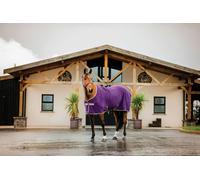 Horseware Ireland Amigo Fleece Cooler, Winterberry/Taupe - 145 cm Horseware Ireland