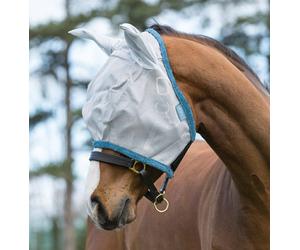 Horseware Ireland Amigo FlyMask "Silver/Dark Grey" - Pony Horseware Ireland