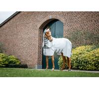 Horseware Ireland Amigo Ripstop Hoody, Silver/Titanium Grey & Silver - 145 cm Horseware Ireland