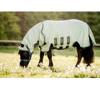 Horseware Ireland Manta Antimoscas para Pony "Rambo Petite", Beige/Green-Sage - 70 cm Horseware Ireland