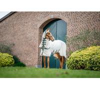 Horseware Ireland Rambo Hoody, Chalk / Hunter Green & Silver - 130 cm Horseware Ireland