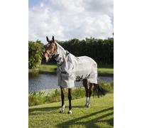 Horseware Ireland Rambo Protector Integrated, Silver/Navy, White & Beige - 140 cm Horseware Ireland