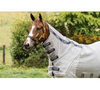 Horseware Ireland Rambo® Protector Neck Cover, Silver/Navy & White & Beige - L Horseware Ireland