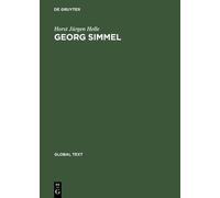 Horst Jürgen Helle Georg Simmel (Tapa dura) Global Text (Importación USA)