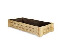 Hortalia Huerto Urbano De Madera en Suelo - Protección Autoclave Nivel IV - Box XL30