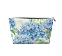 Hortensia Acuarela Impresa, Bolsa de artículos de tocador Bolsa de Maquillaje Bolsa de cosméticos Bolsa de artículos de tocador de Viaje portátil