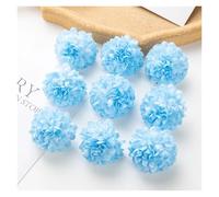 Hortensias Artificiales 100 piezas de flores hortensia artificiales, gran oferta, ramo novia for boda, arco al aire libre, festival, hogar, coronas navideñas, decoración bricolaje(Color 8,10pieces)