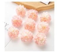 Hortensias Artificiales 100 piezas de flores hortensia artificiales, gran oferta, ramo novia for boda, arco al aire libre, festival, hogar, coronas navideñas, decoración bricolaje(Color 16,100pieces)