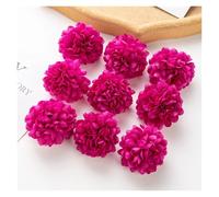 Hortensias Artificiales 100 piezas de flores hortensia artificiales, gran oferta, ramo novia for boda, arco al aire libre, festival, hogar, coronas navideñas, decoración bricolaje(Color 12,10pieces)