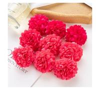 Hortensias Artificiales 100 piezas de flores hortensia artificiales, gran oferta, ramo novia for boda, arco al aire libre, festival, hogar, coronas navideñas, decoración bricolaje(Color 2,100pieces)