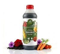 Hortulani Humus de Lombriz Líquido Universal - Fertilizante para Plantas Verdes, Huerto y Exterior, Abono Líquido con Humus de Lombriz (1,0 litros)