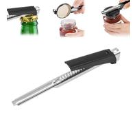 Horuili® Abrebotellas manual, Abrelatas sencillo, Abrebotellas antideslizante, Mango ajustable, Abrelatas de acero inoxidable, Abrelatas de tarro, Gadgets de cocina para el hogar