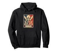 Horus Halcón Dios Mitología Egipcia Ankh Sudadera con Capucha
