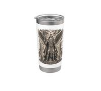 Horus Halcón Ojo Guardián de Horus Arte Egipcio Antiguo Vaso térmico de acero inoxidable de doble pared