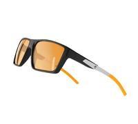 Horus X - Gafas Luz Azul Hombre Mujer | Gafas para Ordenador Pantalla | Lentes Gaming Anti Fatiga & Fatiga Visual | Revo Orange