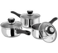Horwood Homewares Judge Vista - Batería de Cocina de 3 Piezas (14, 16 y 18 cm)