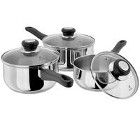 Horwood Homewares Judge Vista - Juego de cazuelas 3 - 16/18/20 cm