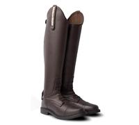 HORZE Botas Altas para Mujer Verona, Marrón oscuro, 38
