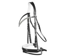 HORZE Cabezada Anatómica Grayson, Negro, C