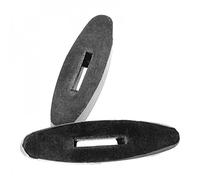 HORZE Topes para Riendas de Goma, Negro,