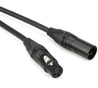 Hosa CMK-100AU Neutrik XLR3F a XLR3M Edge Cable de micrófono, 100 pies