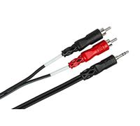 Hosa CMR-206, Stereo Breakout, 3.5 mm TRS to Dual RCA, 6 ft