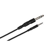 Hosa CMS-105, Stereo Interconnect, 3.5 mm TRS to 1/4 in TRS, 5 ft