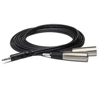 Hosa CYX-402M, Stereo Breakout, 3.5 mm TRS to Dual XLR3M, 2 m