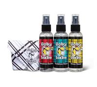 Hosa Goby Labs Kit de cuidado de equipos, incluye desinfectante de micrófono, limpiador de auriculares, limpiador de pantalla, paño de microfibra - GLEK-302