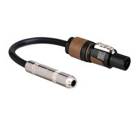 Hosa GSK-116, Speaker Adaptor, Hosa 1/4 in TS to Neutrik speakON, 6 in