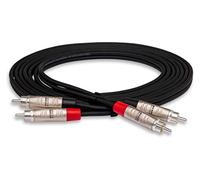 Hosa HRR-005X2, Pro Stereo Interconnect, Dual REAN RCA to Same, 5 ft