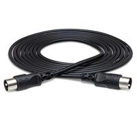 Hosa MID-301BK, MIDI Cable, 5-pin DIN to Same, 1 ft