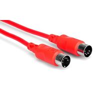 Hosa MID-315RD, MIDI Cable, 5-pin DIN to Same, 15 ft