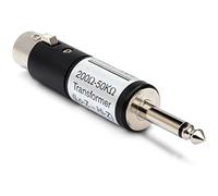 Hosa MIT-435, Impedance Transformer, XLR3F to 1/4 in TS