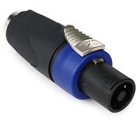 Hosa Technology NA4LJX adaptador de cable - Adaptador para cable (1/4 TS, speakON, Negro, Azul, 1 pieza(s))