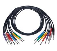 Hosa TTS-890, Balanced Patch Cables, TT TRS to Same, 3 ft