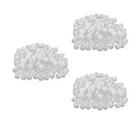 HOSATIGER Arandela espaciadora cilíndrica de plástico, 7 mm x 3,2 mm x 6 mm, 300 unidades, color marfil