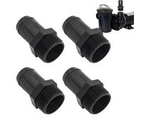 Hose Adapter, 1.5 Inch Pipe Fitting Connector & Durable Hose Coupler, Leak Resistant Accessory for Outdoor Garden Lawn Fountain Spa Inground Filter System