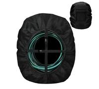 Hose Cover Protector, Wall Mounted Uv Shield, 420d Oxford Fabric Guard, Outdoor Garden Hose Reel Protection for Rain Sun Snow Garage Pool Backyard Use, Water Line Cover, Heavy Duty Storage Shield