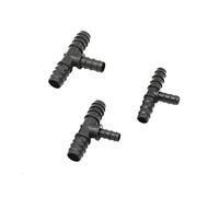 Hose Fittings Hose Adapters 30 Pieces of T-Shaped 25 Mm to 20 Mm to 16 Mm Garden Hose Reducer Tee Connector 1" 3/4" 1/2" Hose Tee Manifold (Color : 25mm to 16mm)