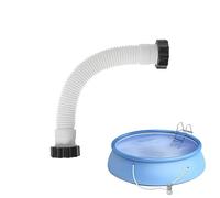 Hose for Pool Pump, Quick Connection Ground Pool Replacement Hoses, Flexible Heavy-Duty Water Pipe, Sturdy Flow Tubing Accessory, Ideal for Swimming Pools Maintenance, Hot Tubs