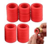 Hose Gasket Washers - 3.54x1.97x0.39 Inches Silicone Washer Seals for Leak-Proof Plumbing, Connections with High Pressure, Repair Tools for Garden Hose, Sprinkler, Faucet, Sink, Shower Head Use