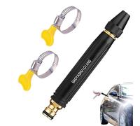Hose Nozzle - 360 Degree Rotating Cleaning Nozzle | Handheld Pipe Nozzles | Water Hose Nozzlle For House Yards Lawn Outdoor Wall Floor Patio And Car Washing, Pet Bathing