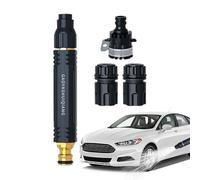 Hose Nozzle - 6.1 Inch 3 Mode Leak-Proof Alloy Connection Sprayer | Water Hose Nozzle for Garden, Window, Kitchen, Glass, Bathroom, Flowers, Plants, and Lawn Watering