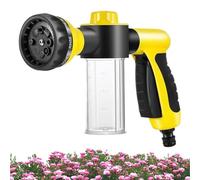 Hose Nozzle Heavy Duty - Patrón de aerosol estándar ajustable de EE. UU. | Leak-Proof Sprayer con 100 ml de jabón dispensador | Hose Nozzle - Washing Tool For Car Wash Gardening Lawn Care And Outdoor