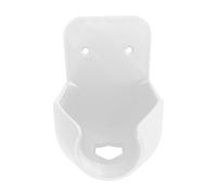 Hose Nozzle Holder, Wall Mount Sprayer Bracket, Space-Saving Design, Sturdy ABS Construction, Ideal for Outdoor Patio Lawn Watering Use, 4.72x3.35 Inches, Black White, 1 Piece