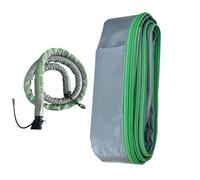 Hose Protective Cover, Dust Extractor Hose Sleeve, Ergonomic Pipe Wrap, 11.48 feet Compact Wrapper with Leak-Proof Design, Ideal para Apartment, Rental House, Home, Stairs, Under Sofas and Hotel